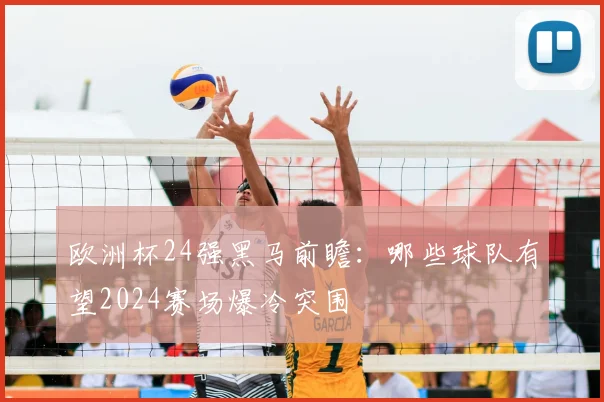 欧洲杯24强黑马前瞻:哪些球队有望2024赛场爆冷突围